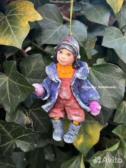 Ватная игрушка - Мальчик