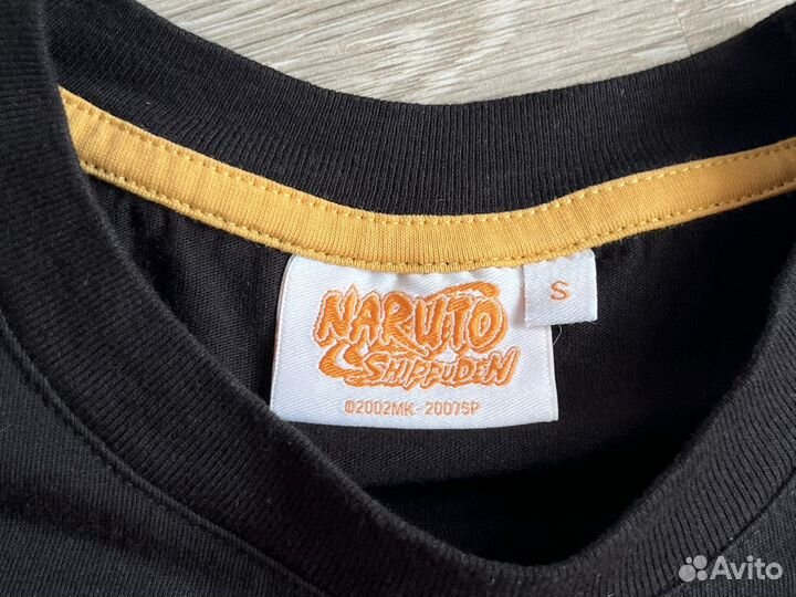 Naruto Shipuden S официальный мерч футболка