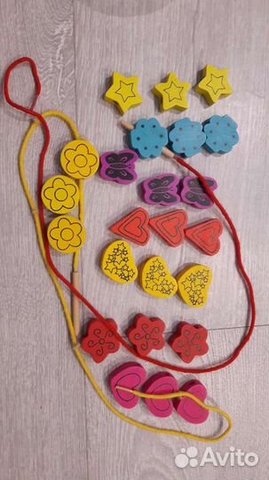 Развивающие деревянные игрушки