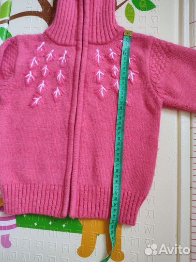 Кофта из ангоры для девочки