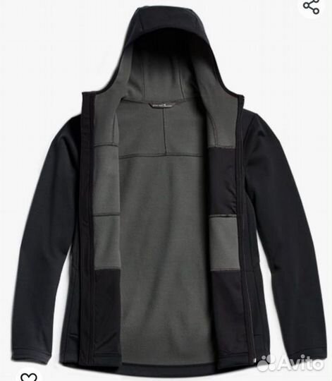 Sitka camp hoody black L,XL