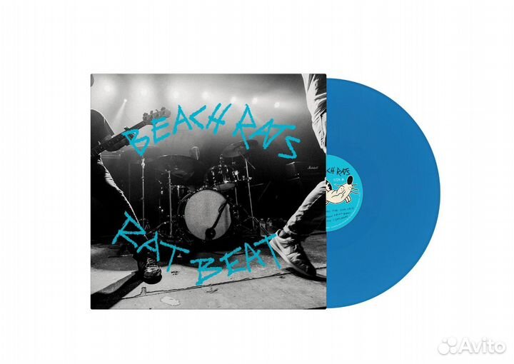 Виниловая пластинка beach rats - RAT beat - cyan b