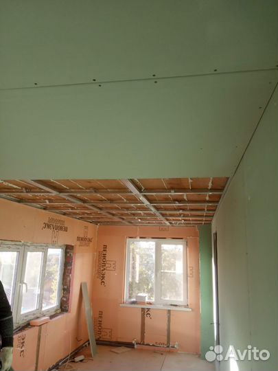 Гипсокартоные работы