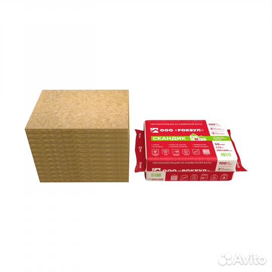 Rockwool Скандик 100 мм