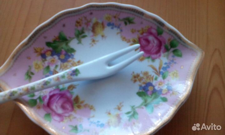 Тарелка для лимона с вилочкой Elan Gallery