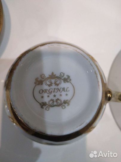 Чашка с блюдцем