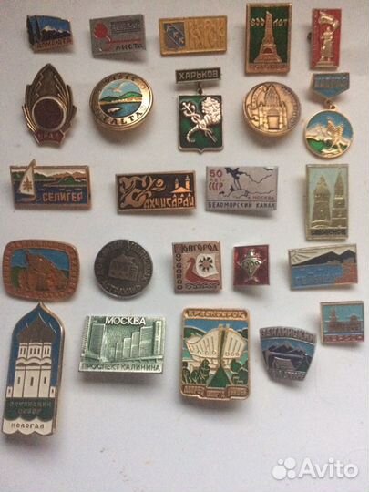 Значки города