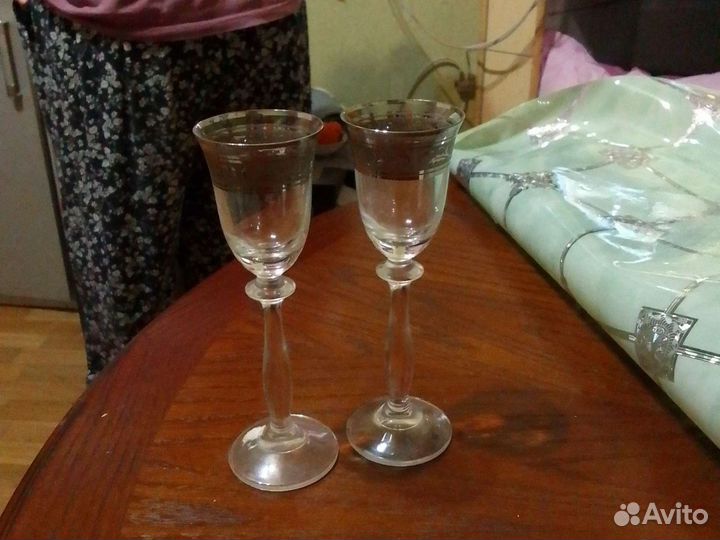 Хрустальные фужеры