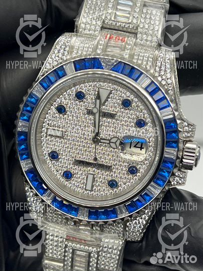 Часы Rolex Submariner 40mm Diamond Blue Steel