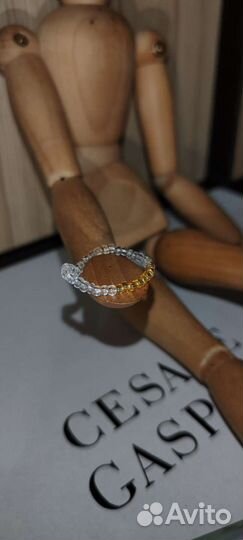 Кольцо из бисера