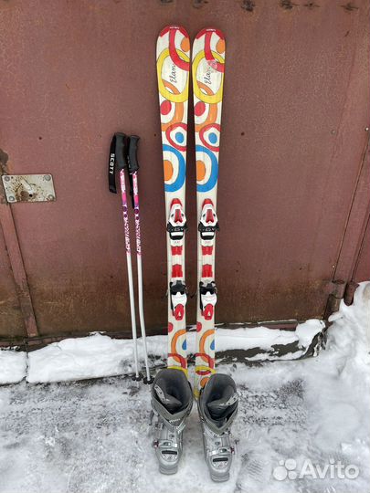 Горные лыжи 152см