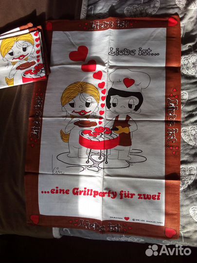 Полотенца Лав из, Love is, гдр 1989 год