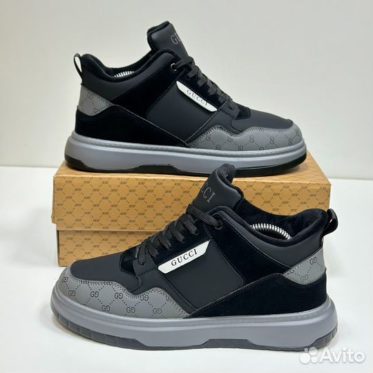Кроссовки мужские зимние Gucci