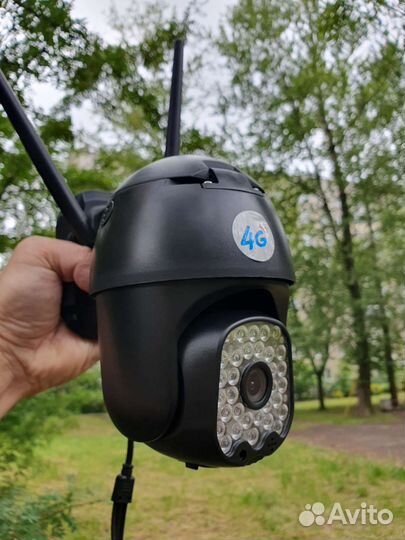 Камера видеонаблюдения 4G с сим картой