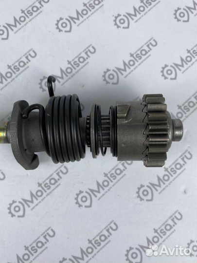 Вал кикстартера Delta, Zodiak в сборе с пусковой ш