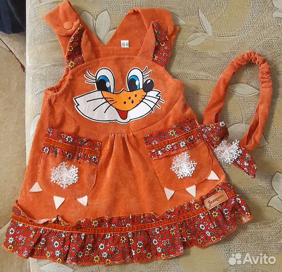 Костюм лисичка, лиса, 86-92см