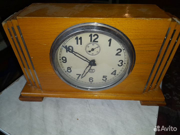 Настольные каминные часы Владимир. мсз