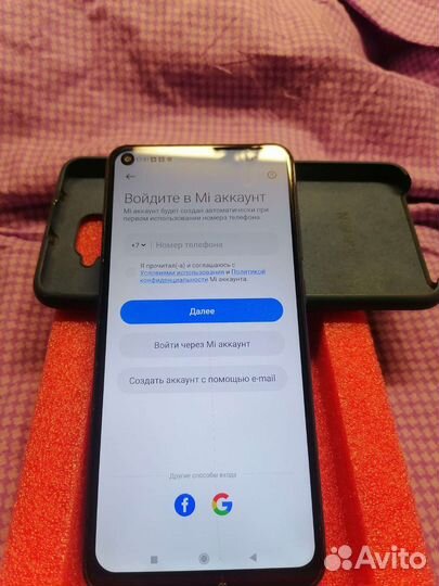 Телефон Xiaomi redmi note 9