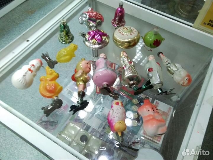 Елочные игрушки СССР