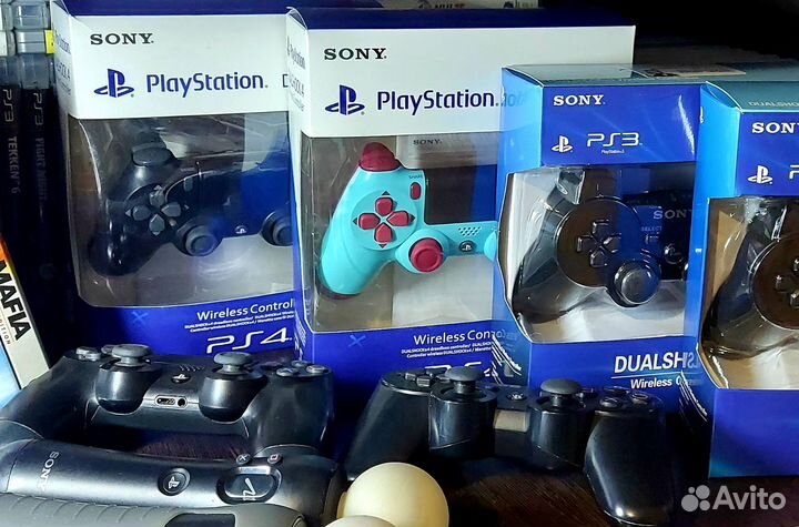 Геймпады,move, PS3,PS4 Оригинал,реплика пс3 пс4