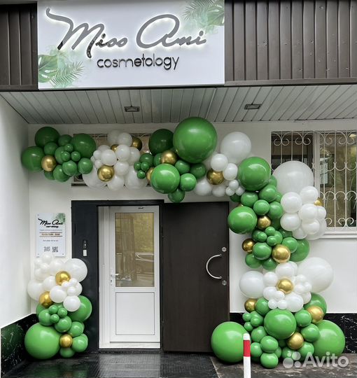 Гирлянда из шаров/Оформление шарами на открытие