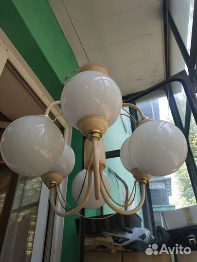 Люстра потолочная б/у, Германия