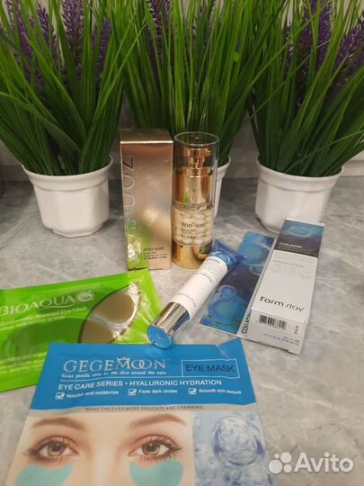 Кремы, патчи, ролики для кожи вокруг глаз