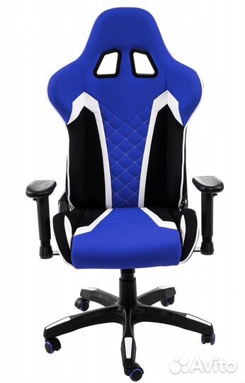 Компьютерное кресло Prime черное - синее