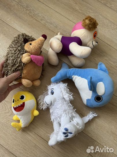 Игрушки мягкие