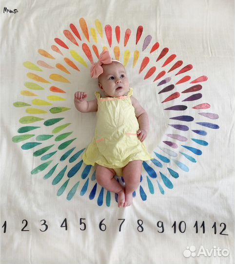 Пеленка текстильная MamSis 120 х 120