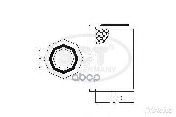 Фильтр воздушный газ 3310 