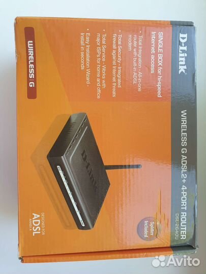 Модем D-Link DSL-2640U