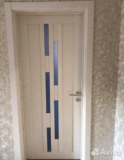 Дверь Штрих серая