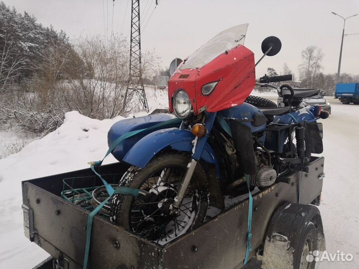 Перевозка мотоцикла и мототехники