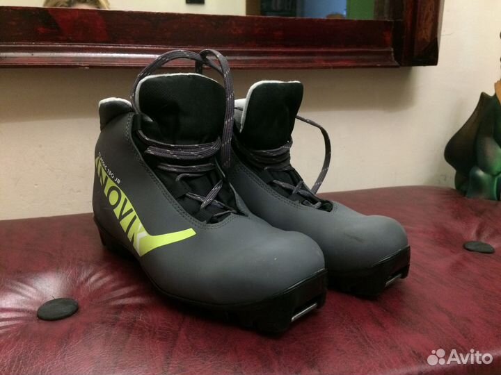 Лыжи Fisher sprint crown, ботинки