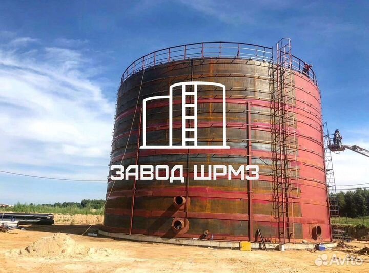 Резервуар вертикальный рвс 100 кубов