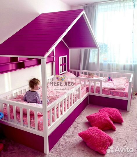 Кровать домик