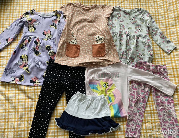 Вещи пакетом для девочки