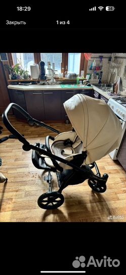 Детская коляска 3в 1