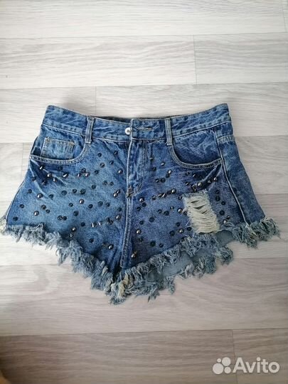 Шорты джинсовые