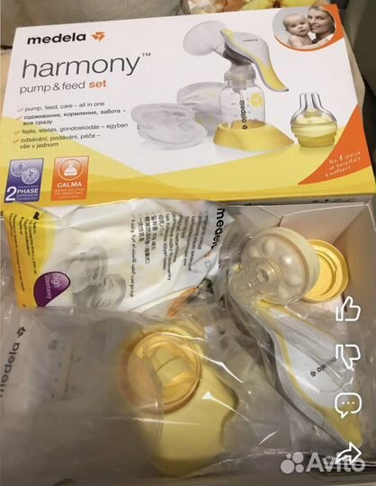 Молокоотсос ручной medela