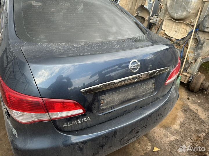 Ниссан альмера g15 крышка багажника