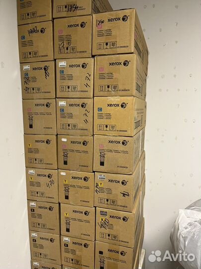 Картриджи Xerox и HP