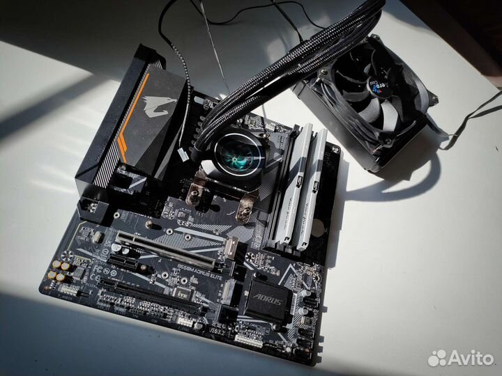 Комплект B550M Aorus / Ryzen 5500/5700x / 16/32GB