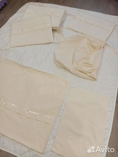 Комплект постельного белья в детскую кроватку