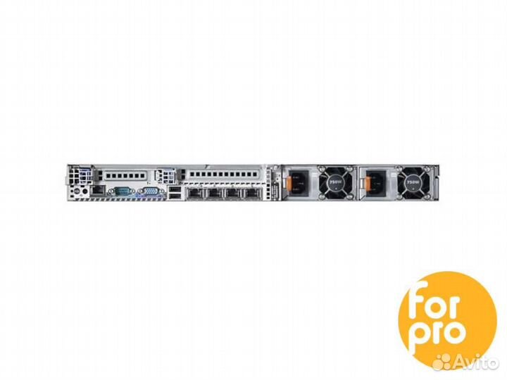 Сервер dell R620 8SFF 2xE5-2650 160GB, H710