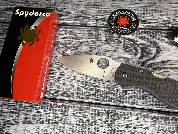 Нож Spyderco Chaparral C152PGY XHP FRN