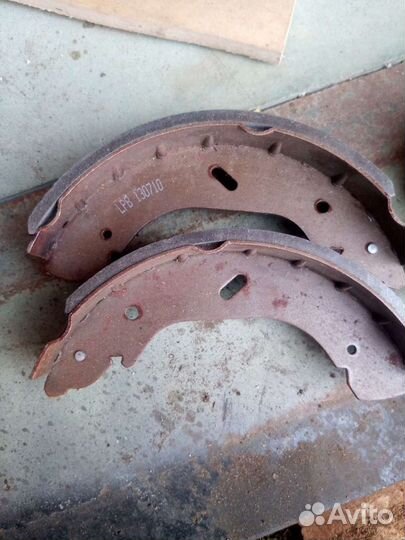 Задние колодки fiat ducato