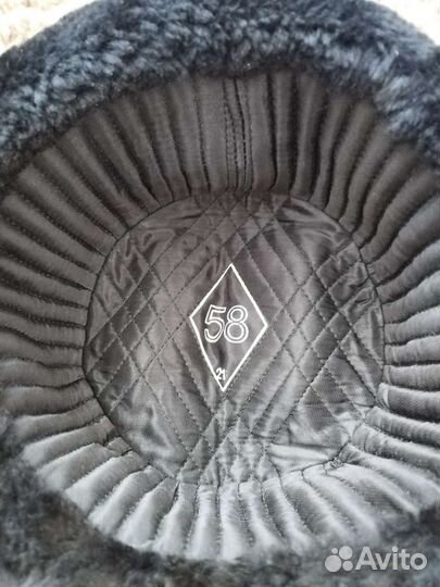 Шапка зимняя мвд