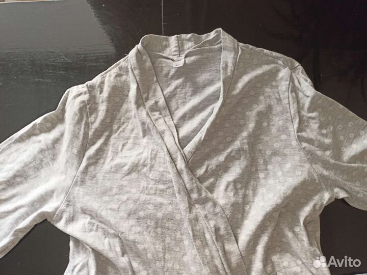 Халат женский для беременных и маска для сна